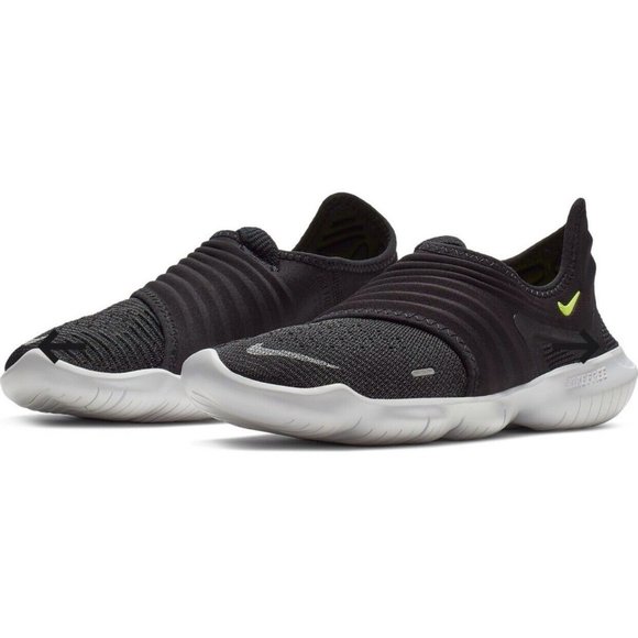 Nike Free RN Flyknit 3.0 Low Womens Running Shoes Black AQ5708-001 NEW Sz 5.5 - Picture 5 of 7
